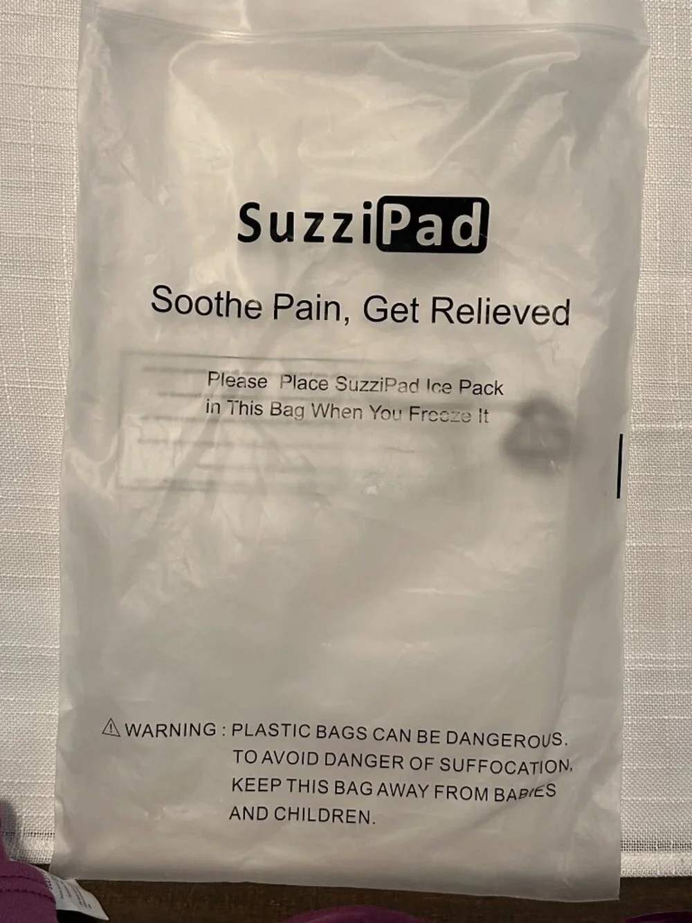 SuzziPad Ice Pack Cold Socks Kit